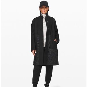 Lululemon Roam far Wool Coat size 4